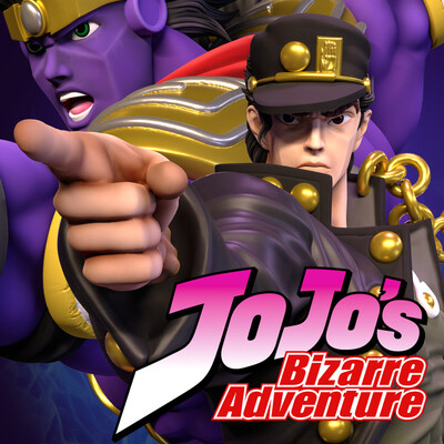 Jotaro Kujo/Jojo Bizare Adventure.3D Print Model
