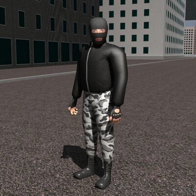 LowPoly-terrorist