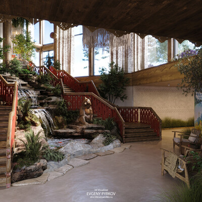 Green Bor Bath Complex. Lobby