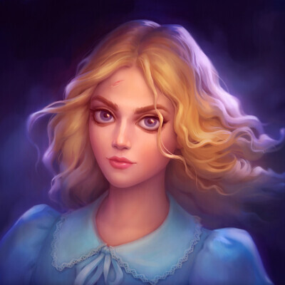 Madina Loginovskaya / course "Digital Portrait"