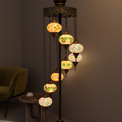 3d model Turkish lamp