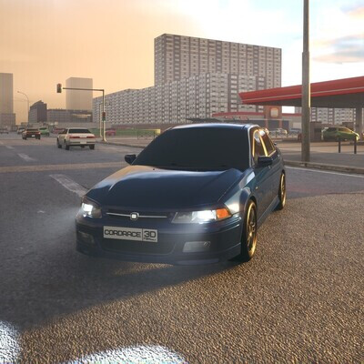 Acctorfans - city at sunset