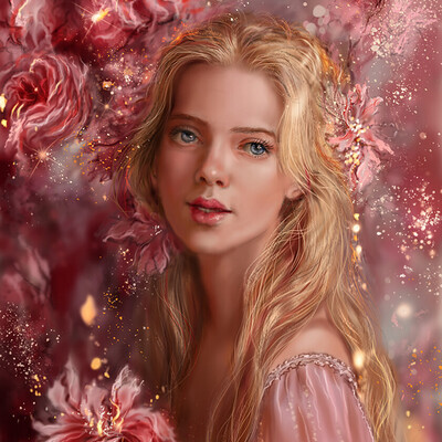 The Beauty in Flower.
