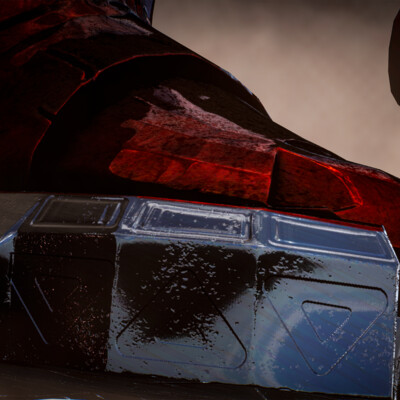 Boots Hulkbuster Fan 3D model [Game Ready]