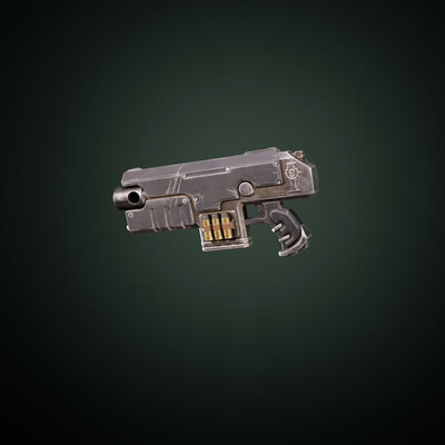 Heavy-bolt pistol Warhammer 40000 Spacemarine 2