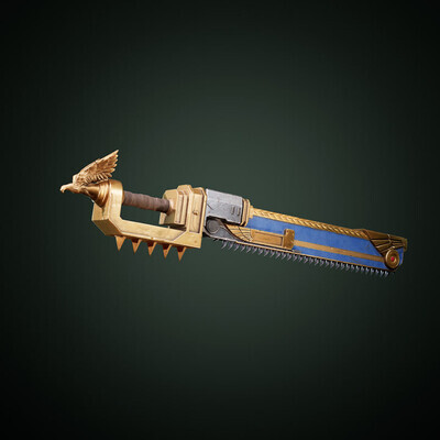 Chain-sword Warhammer 40000 Spacemarine 2