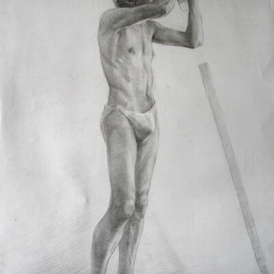 Stoyaschaya figura s uporom