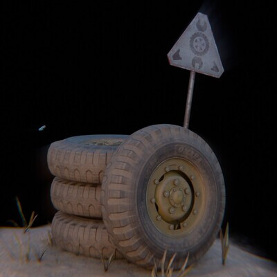 Military wheels from Dodge, tire service