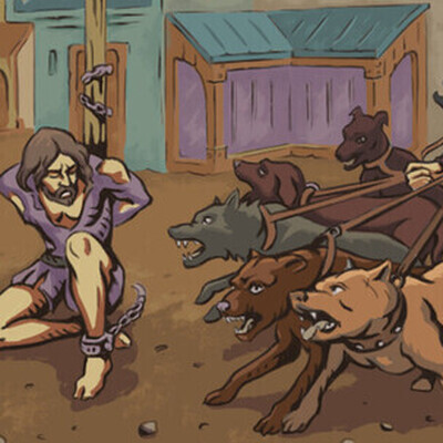 Drawing for a Medieval Game