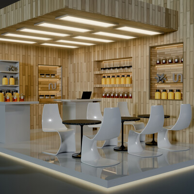 Fashion life Perfume Products Exhibition Stand