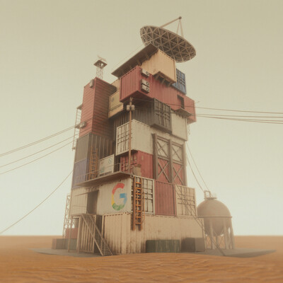 Container Home(RenderMan)