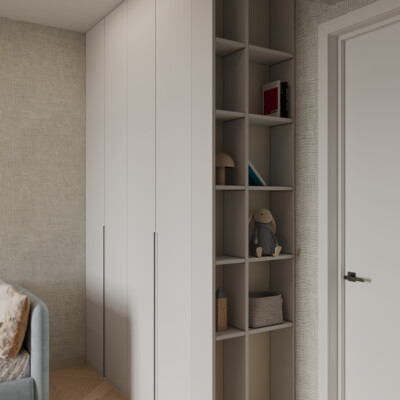 3D visualization of a children's room