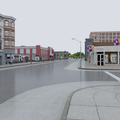 Urban Block — Environment for Mobile Open World