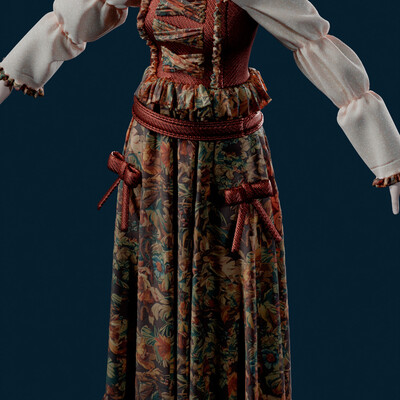 women's rustic dress