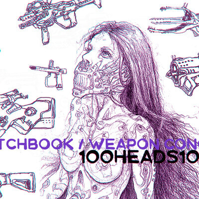 100HEADS100GUNS/SKETCHBOOK