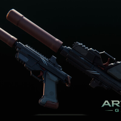 Сyberpunk Pistol