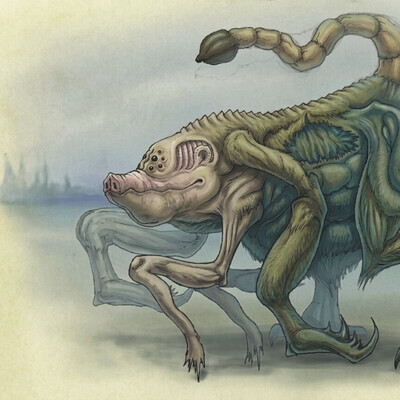 The Chimera - Corpse-eater X1 (Color version)