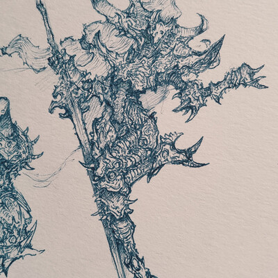 Traditional sketch 4