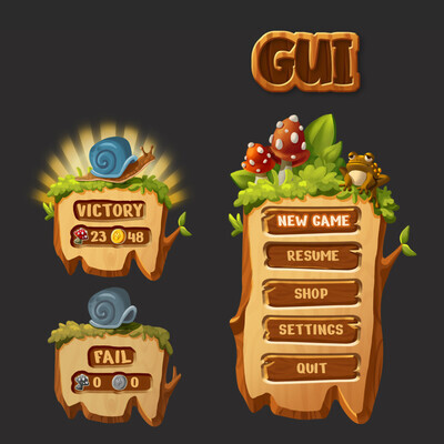Brazhnikova Maria / course "Game graphics"