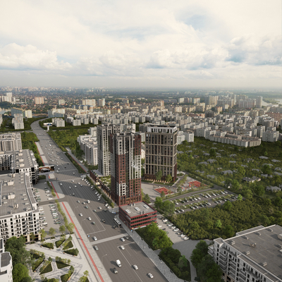 VISUALIZATION OF RESIDENTIAL COMPLEX 04 IN SMOLENSK