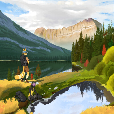 Concept Art | Montana - Friends' Hike
