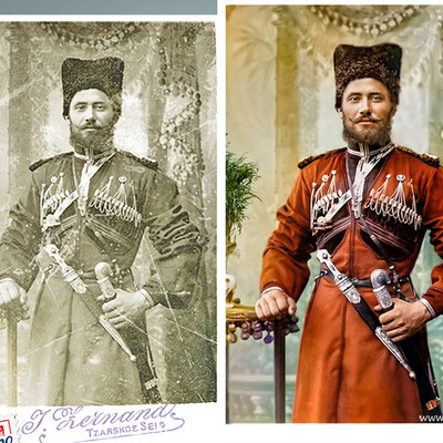 Cossack Tsarskoe Selo 1896