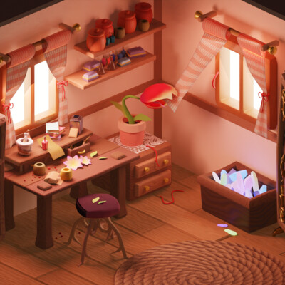 Stylized scenes