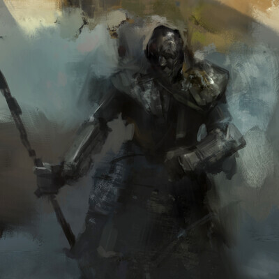 Cyborg sketch.