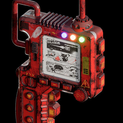 sci fi controller solidworks radar