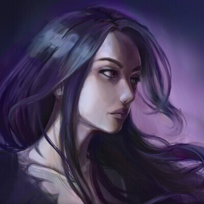 Meleshkina Olga / course "Digital Portrait"
