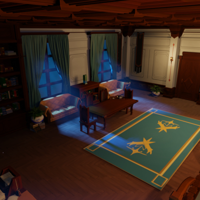 Hand-paint room
