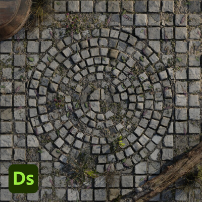 Cobblestone Paving