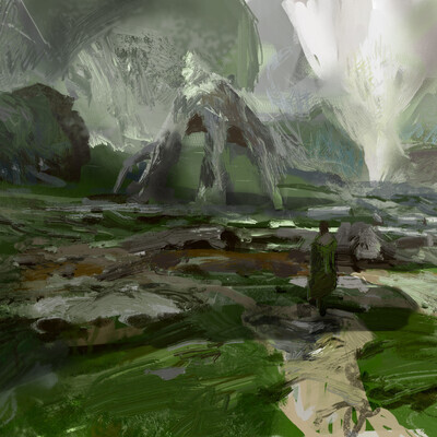 Concept sketch of the environment.