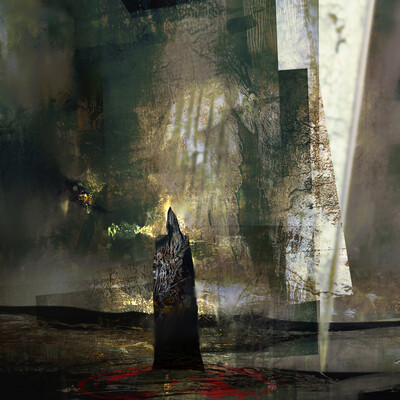 Sketches in the style of dark fantasy.