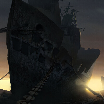 Sergeeva Evgenia / course "Environment Concept Art"