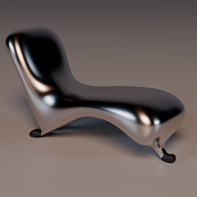 Marc Newson Lockheed Lounge (Sub-D Modeling)