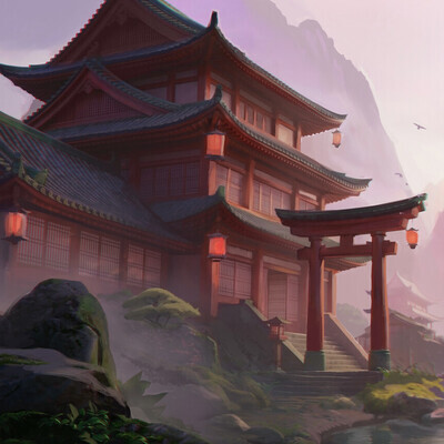 Pasichnaya Angela / course "Environment Concept Art"