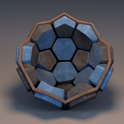 Quartz Armchair by CTRLzak & Davide Barzaghi — High-Poly Parametric Sub-D Showcase