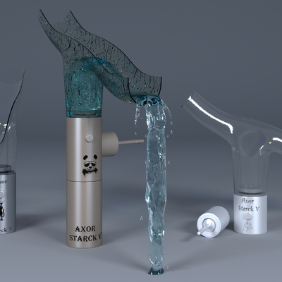 Axor Starck V by Philippe Starck — High-Poly