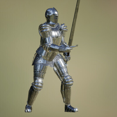 Steel armor set A2UE4