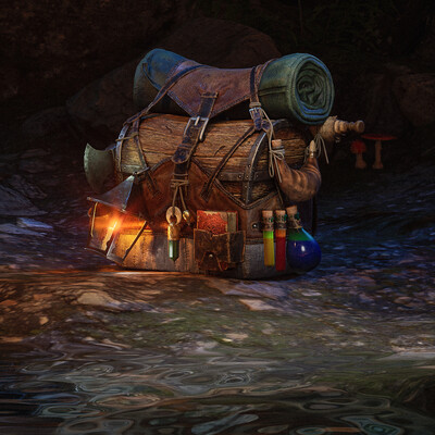 3D prop | Magic backpack