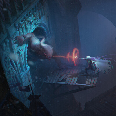 Gusar Anastasiya / course "Environment Concept Art"