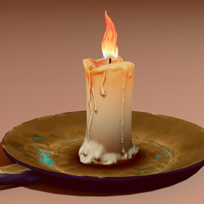 Stylized Candle