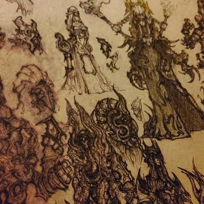 Traditional sketch 7