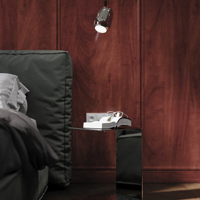 Redwood Sanctuary | Chamber Bedroom | Mahogany & Graphite