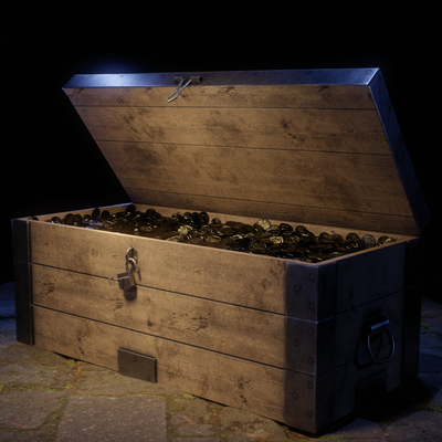 Medieval Castle Trunk