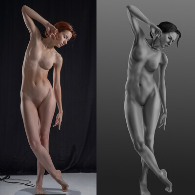 Klimenko Pavel / course "Anatomy for artists"
