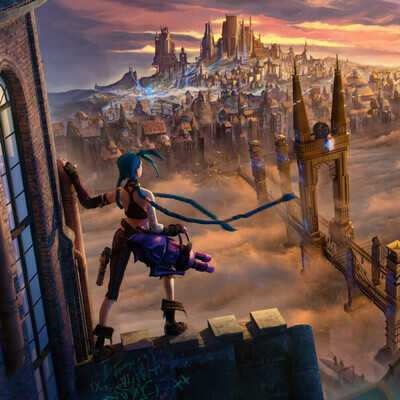 Golda Egor / course "Environment Concept Art"