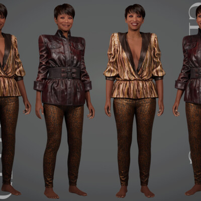 1980's outfit for Metahuman