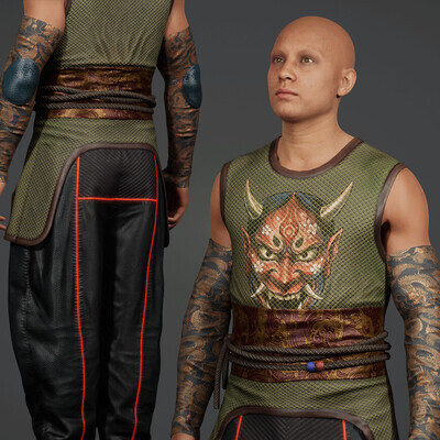 Cyber Ninja Metahuman
